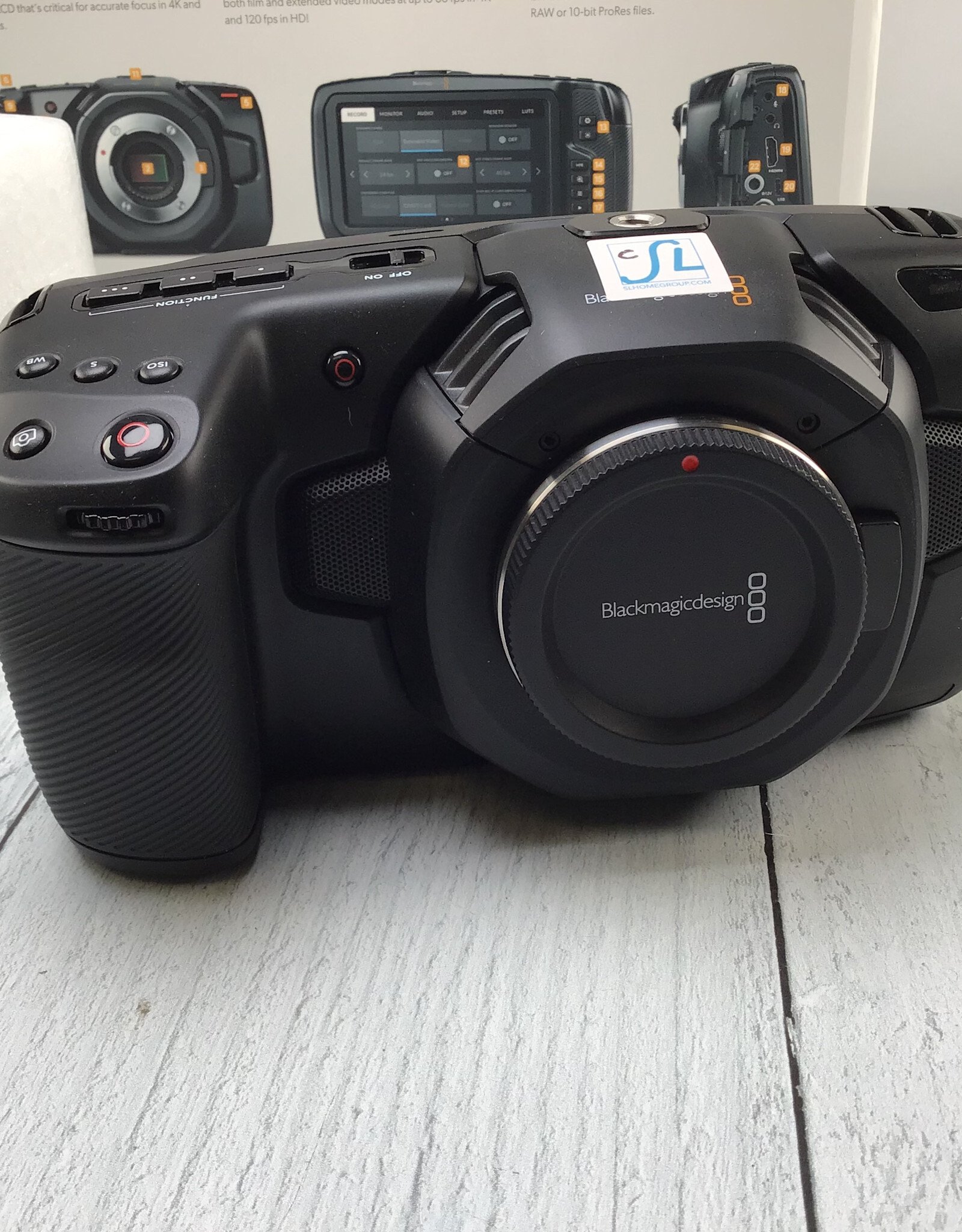 Blackmagic Design Blackmagic Pocket Cinema Camera 4K in Box Used EX