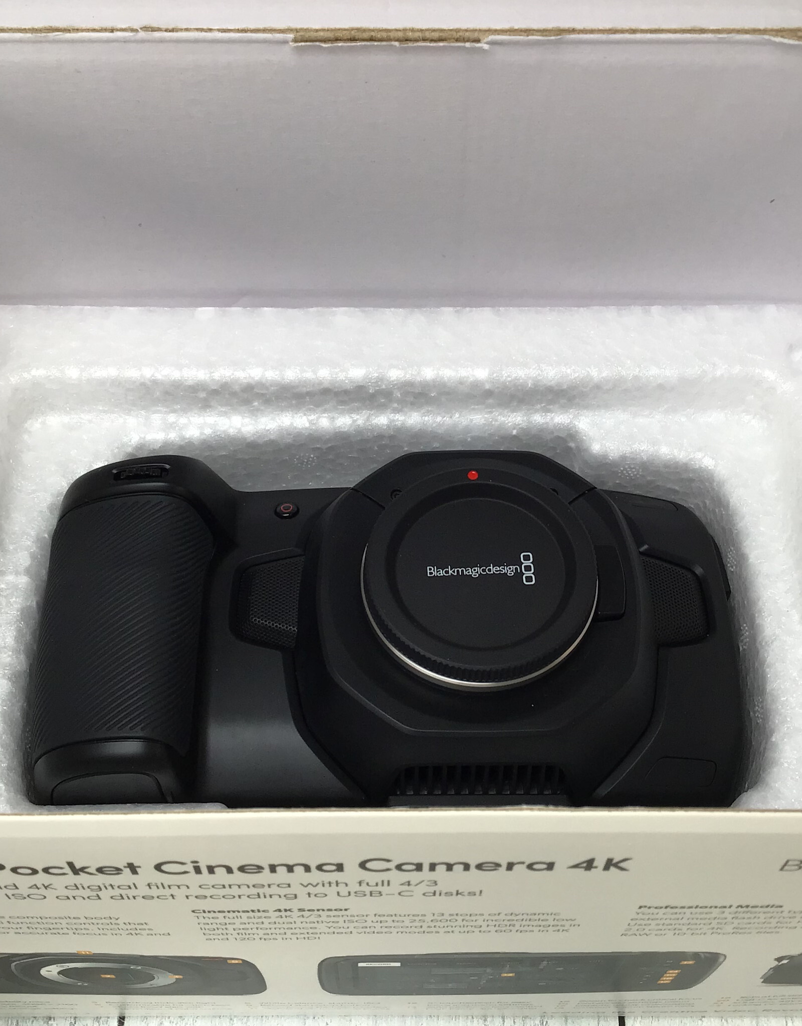 Blackmagic Design Blackmagic Pocket Cinema Camera 4K in Box Used EX