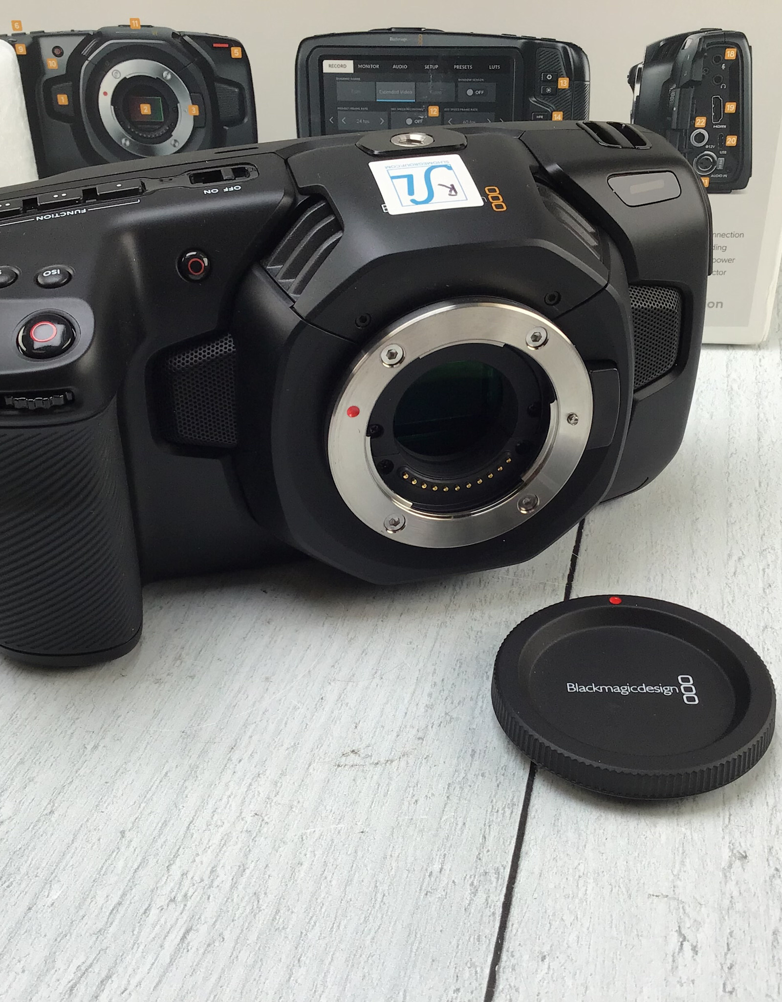 Blackmagic Design Blackmagic Pocket Cinema Camera 4K in Box Used EX