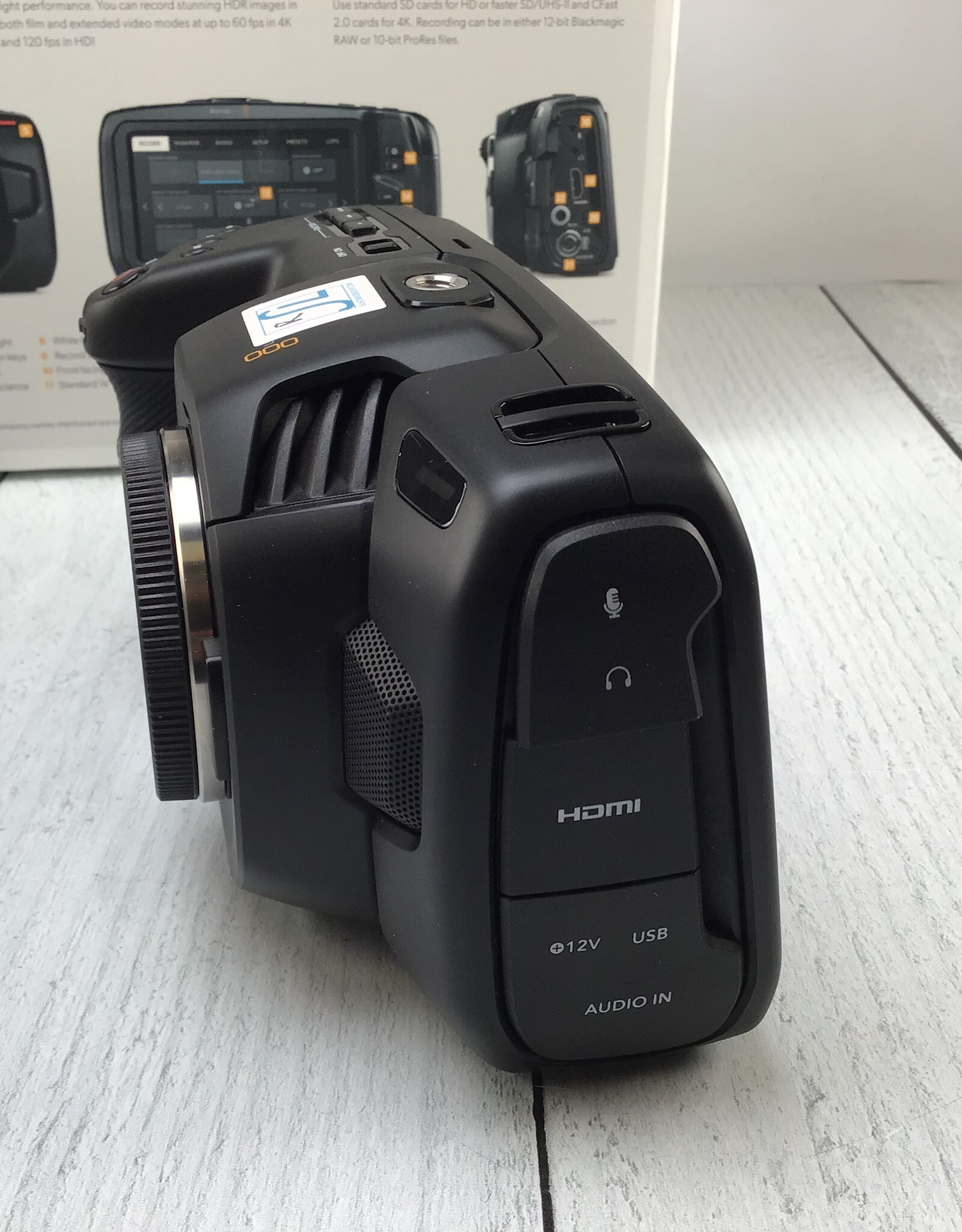 Blackmagic Design Blackmagic Pocket Cinema Camera 4K in Box Used EX