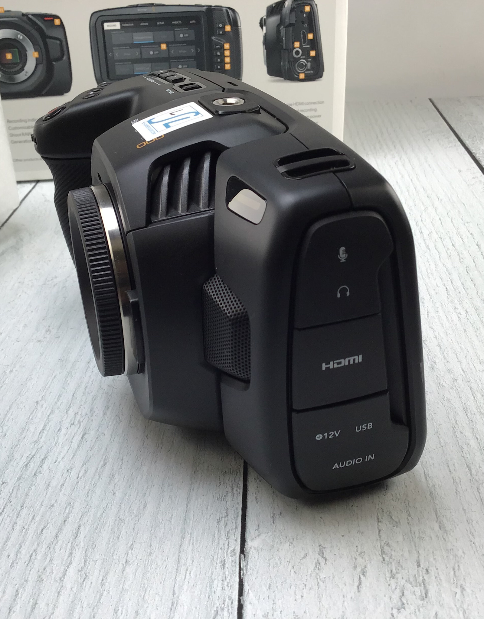 Blackmagic Design Blackmagic Pocket Cinema Camera 4K in Box Used EX