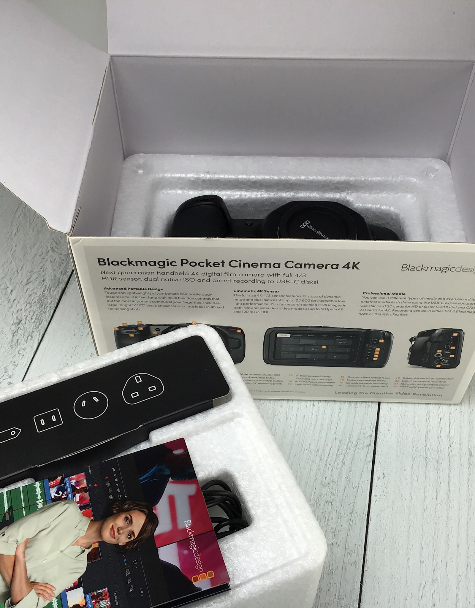 Blackmagic Design Blackmagic Pocket Cinema Camera 4K in Box Used EX