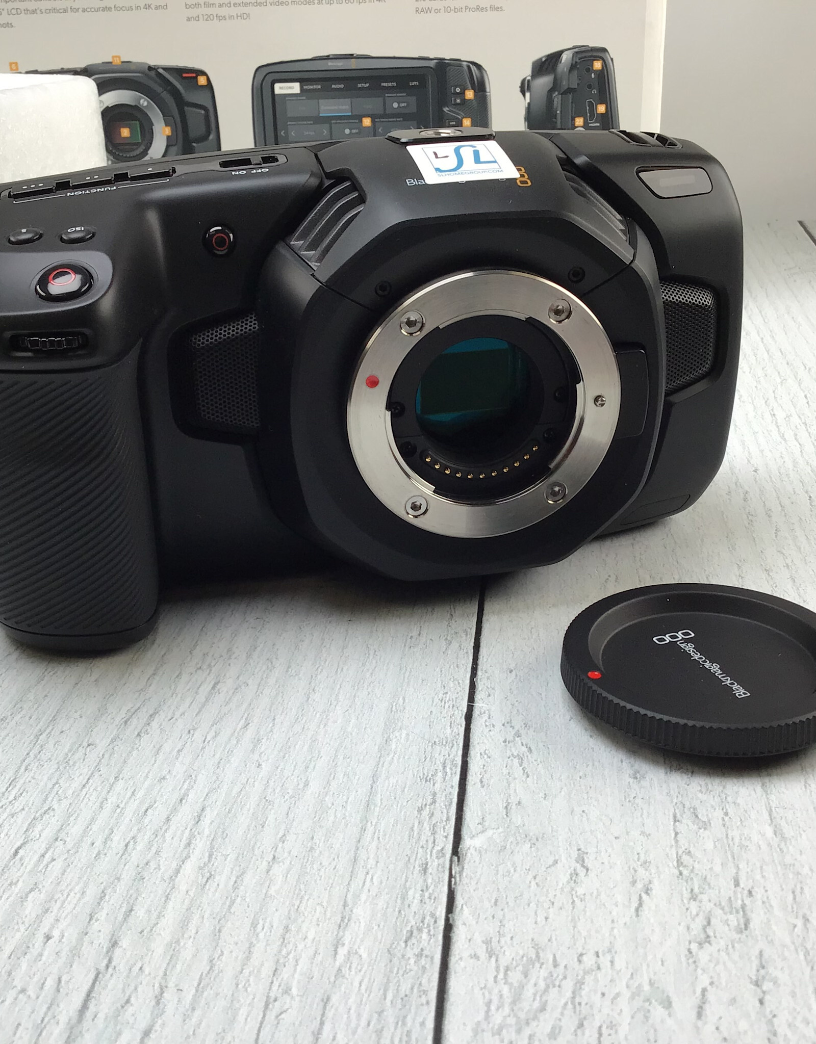 Blackmagic Design Blackmagic Pocket Cinema Camera 4K in Box Used EX