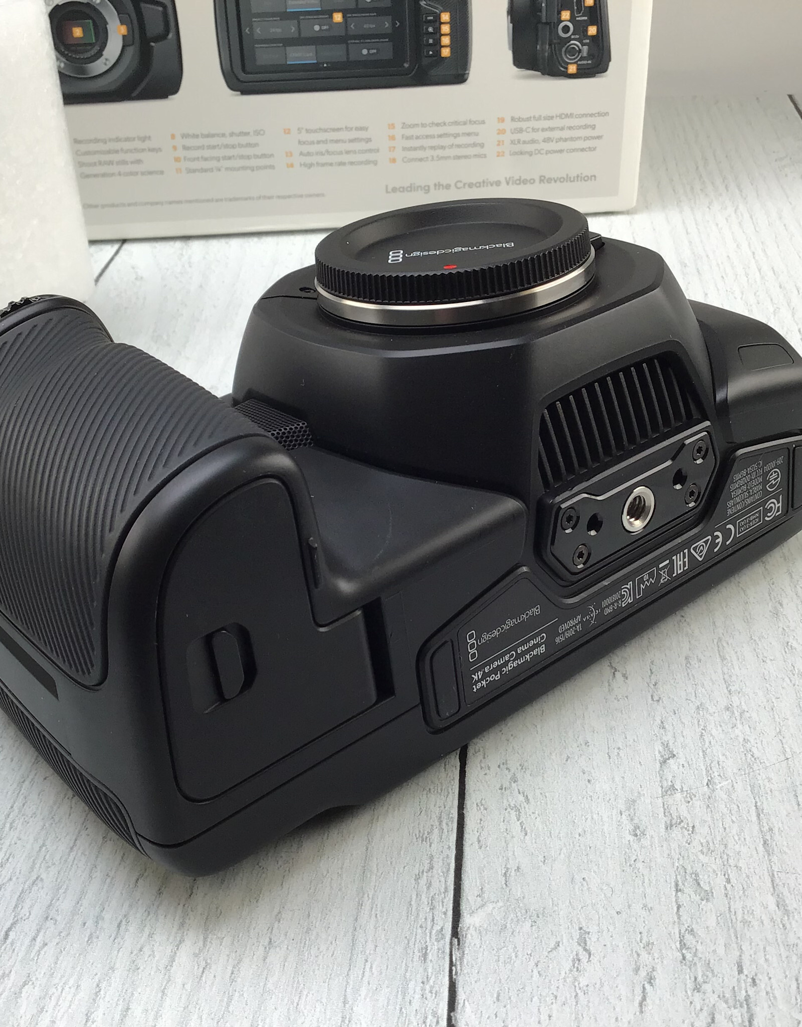 Blackmagic Design Blackmagic Pocket Cinema Camera 4K in Box Used EX