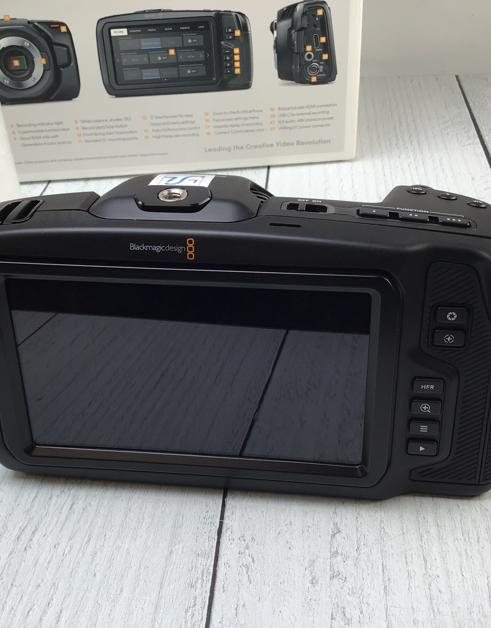 Blackmagic Design Blackmagic Pocket Cinema Camera 4K in Box Used EX