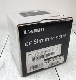 CANON Canon EF 50mm f1.8 STM Lens in Box Used EX