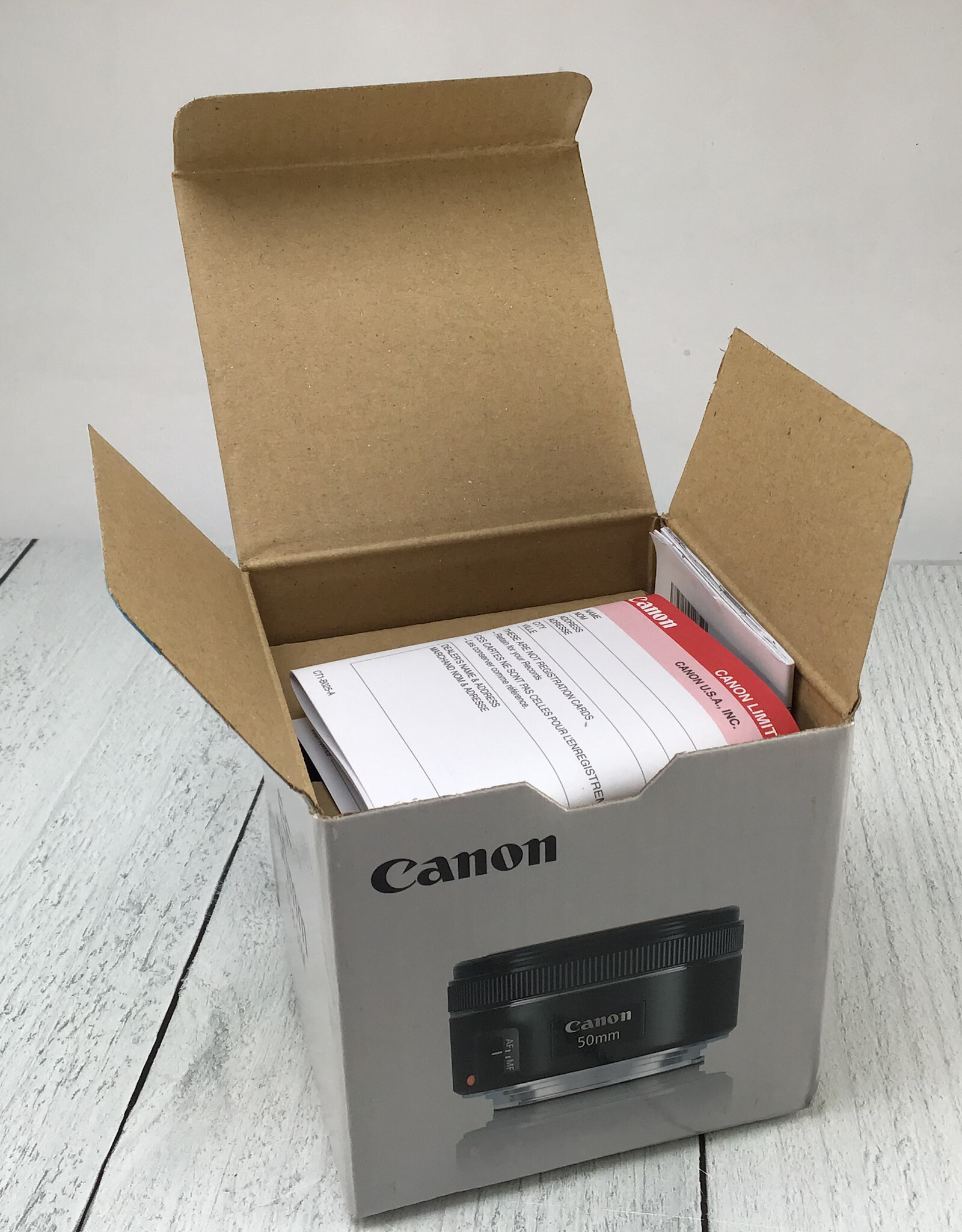 CANON Canon EF 50mm f1.8 STM Lens in Box Used EX