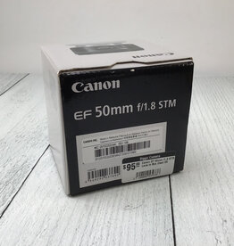 CANON Canon EF 50mm f1.8 STM Lens in Box Used EX