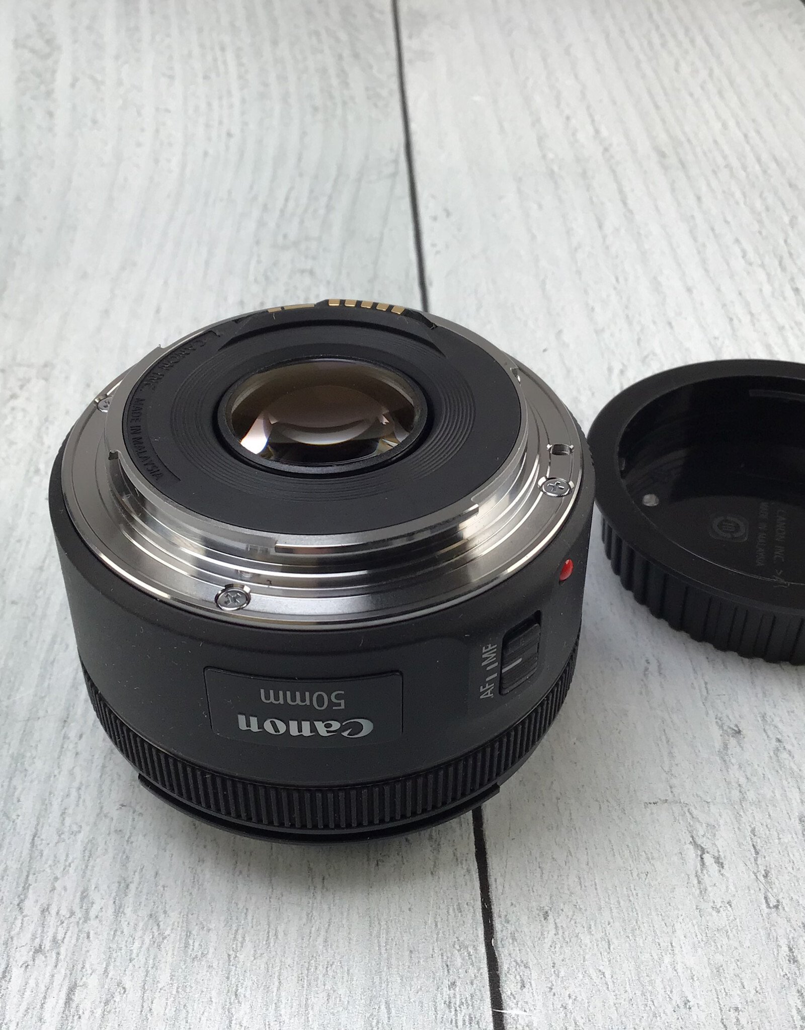 CANON Canon EF 50mm f1.8 STM Lens in Box Used EX