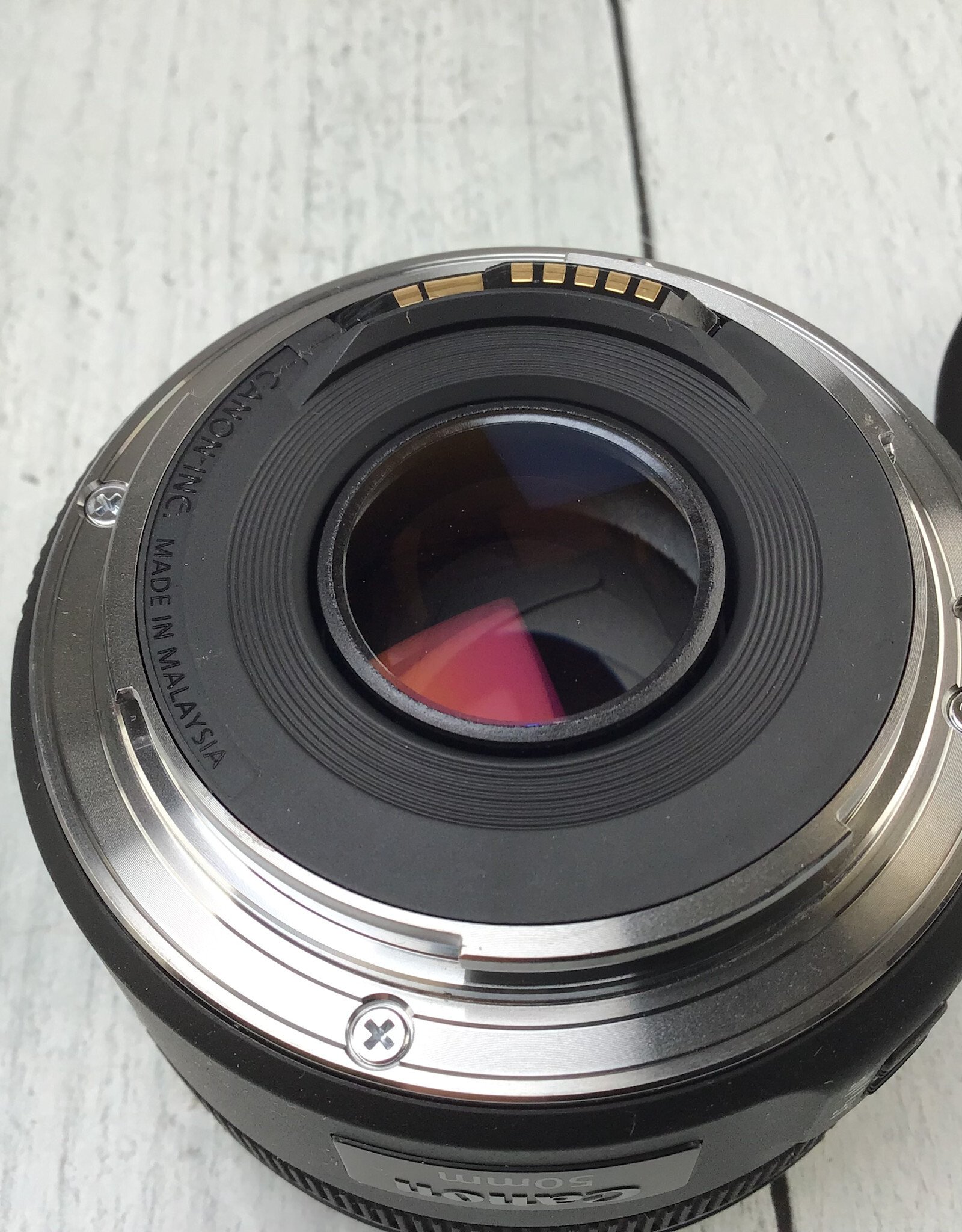 CANON Canon EF 50mm f1.8 STM Lens in Box Used EX