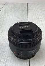 CANON Canon EF 50mm f1.8 STM Lens in Box Used EX