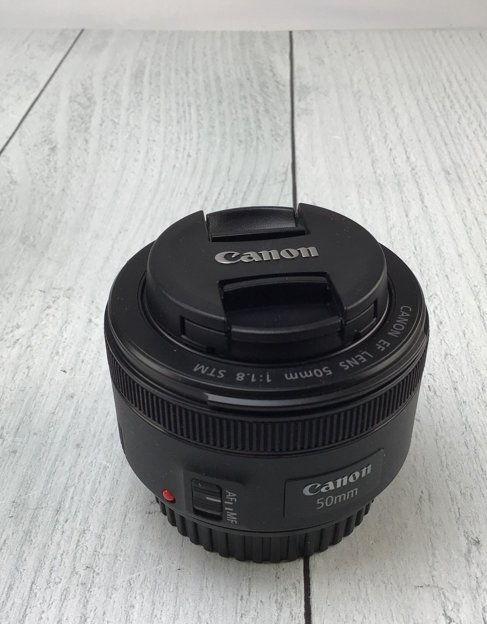 CANON Canon EF 50mm f1.8 STM Lens in Box Used EX