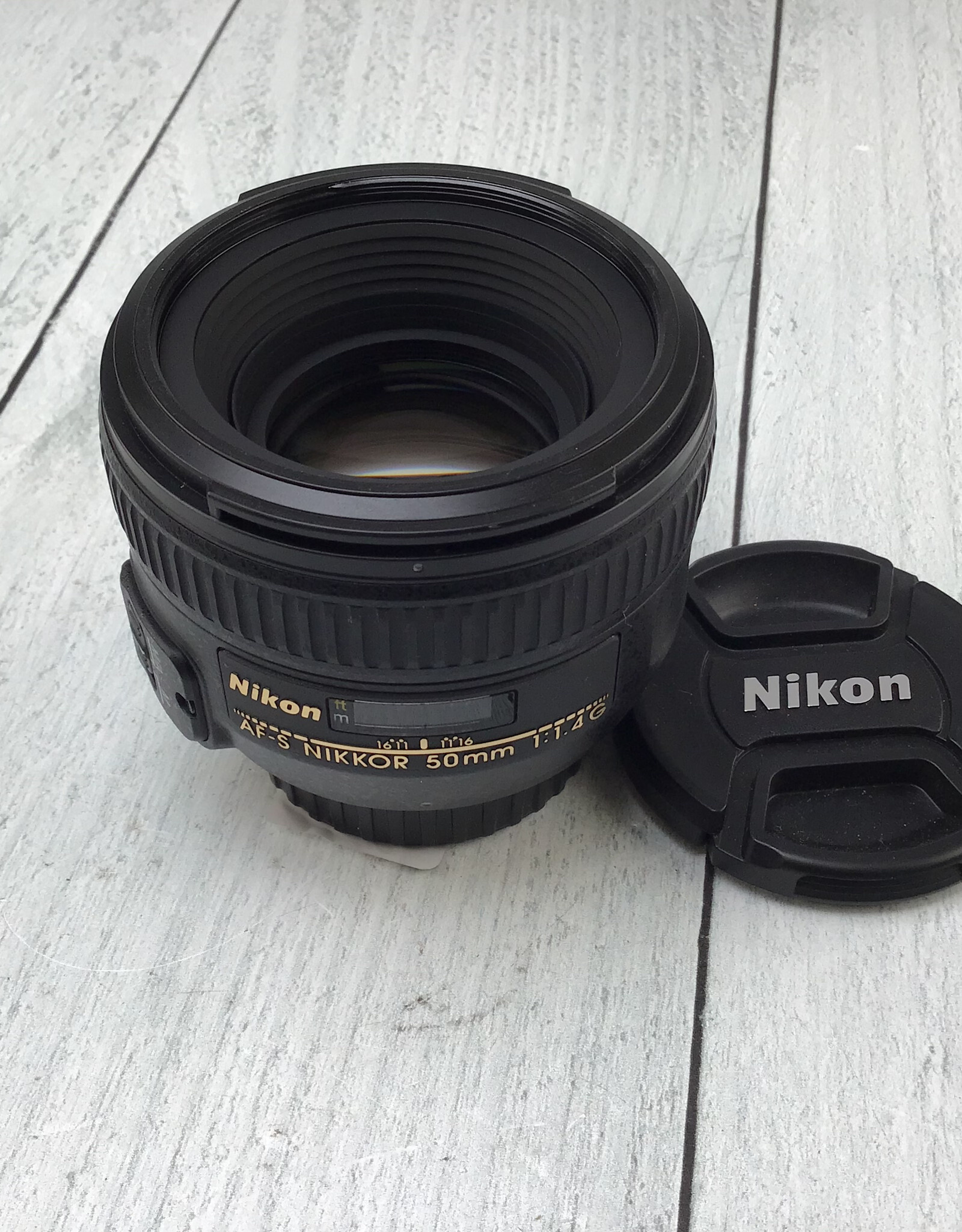 NIKON Nikon AF-S Nikkor 50mm f1.4 G Lens Used Good