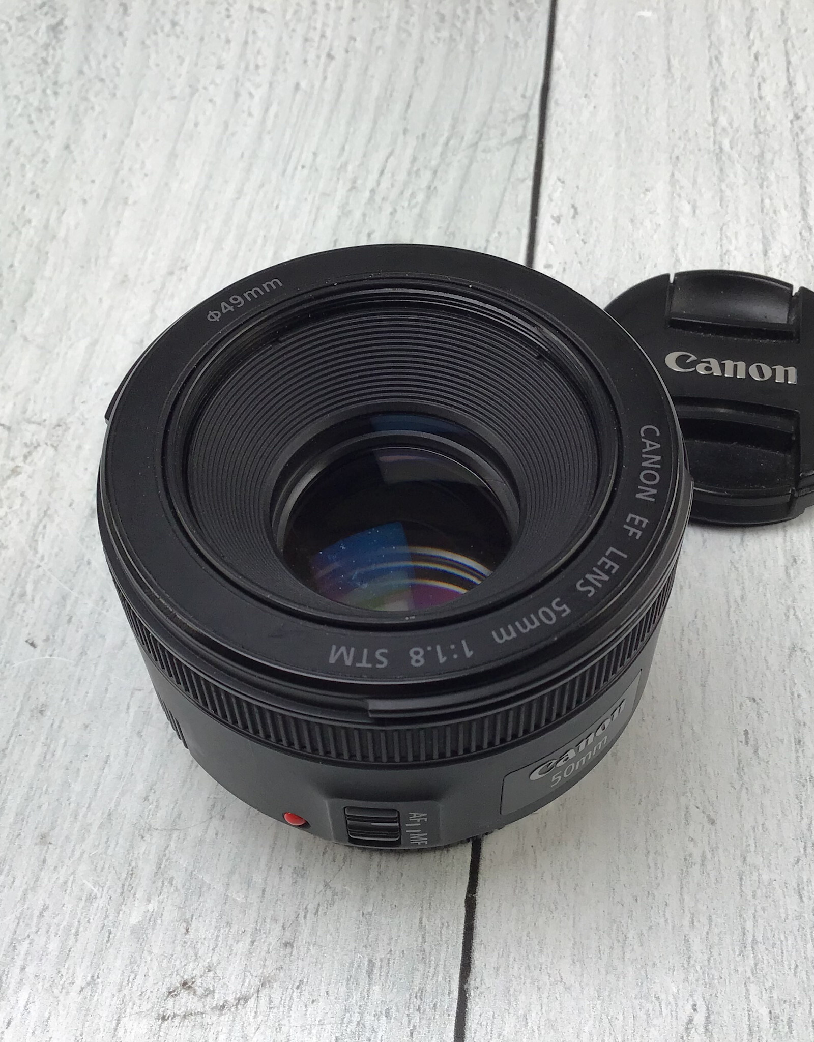 CANON Canon EF 50mm f1.8 STM Lens Used Good