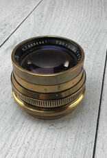 Yamasaki K. Yamasaki 21cm f4.5 Congo Brass Lens Used Fair