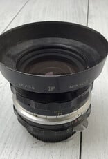 NIKON Nikon Nikkor H Nippon Kogaku 28mm f3.5 Non AI Lens Used Fair