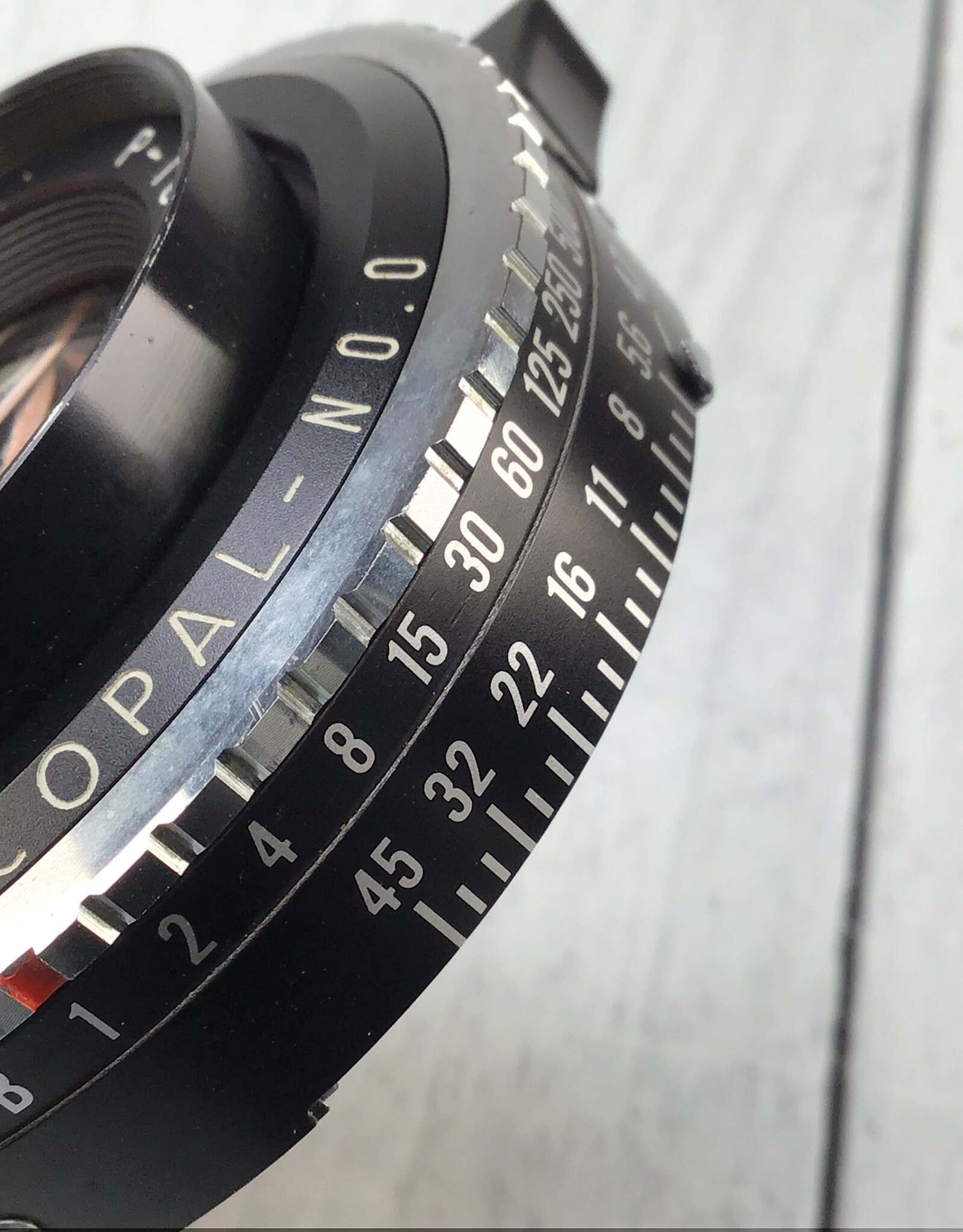 Toyo P Toyonon 127mm f4.7 Lens Used Fair