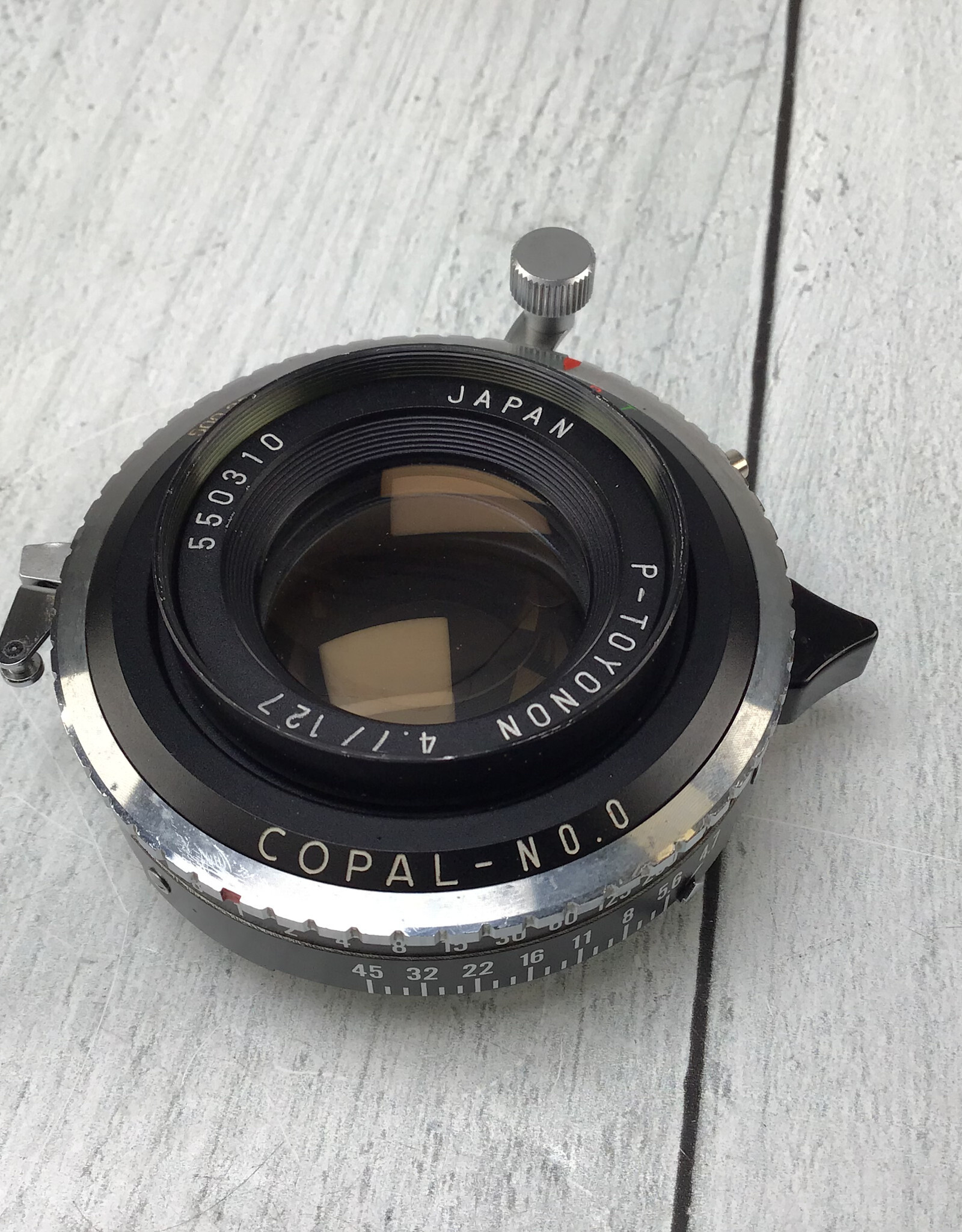 Toyo P Toyonon 127mm f4.7 Lens Used Fair