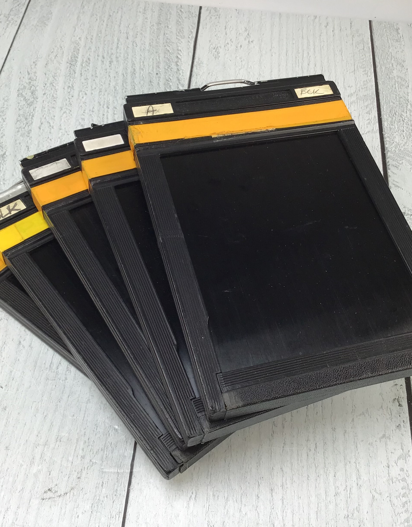 Graphic Graphic 4x5 Film Holders Lot of 5 Used Good