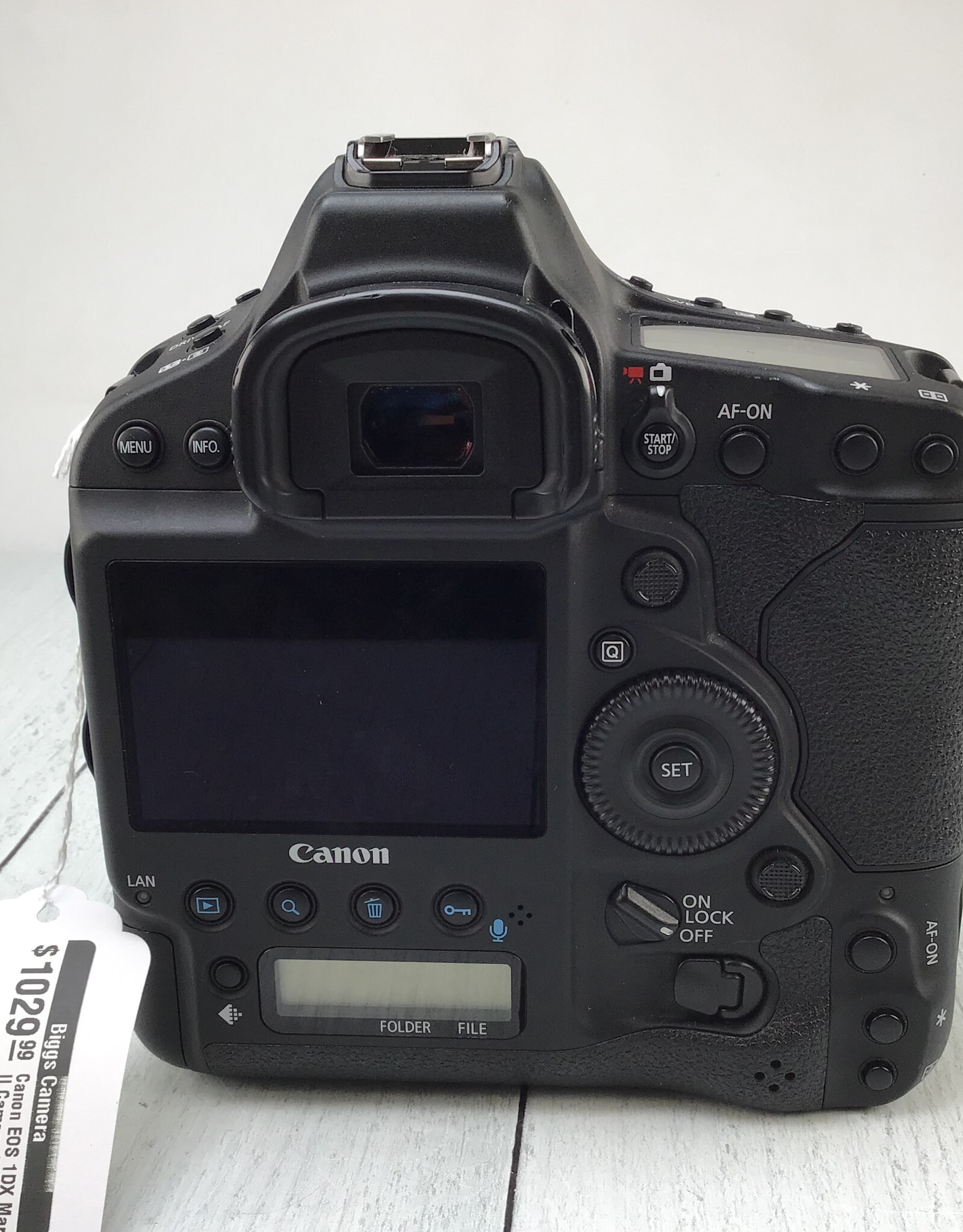 CANON Canon EOS 1DX Mark II Camera Shutter Count 138K Used Good