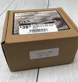 Fotodiox Fotodio X Pro M42 to Fuji GFX Mount in Box Used Good