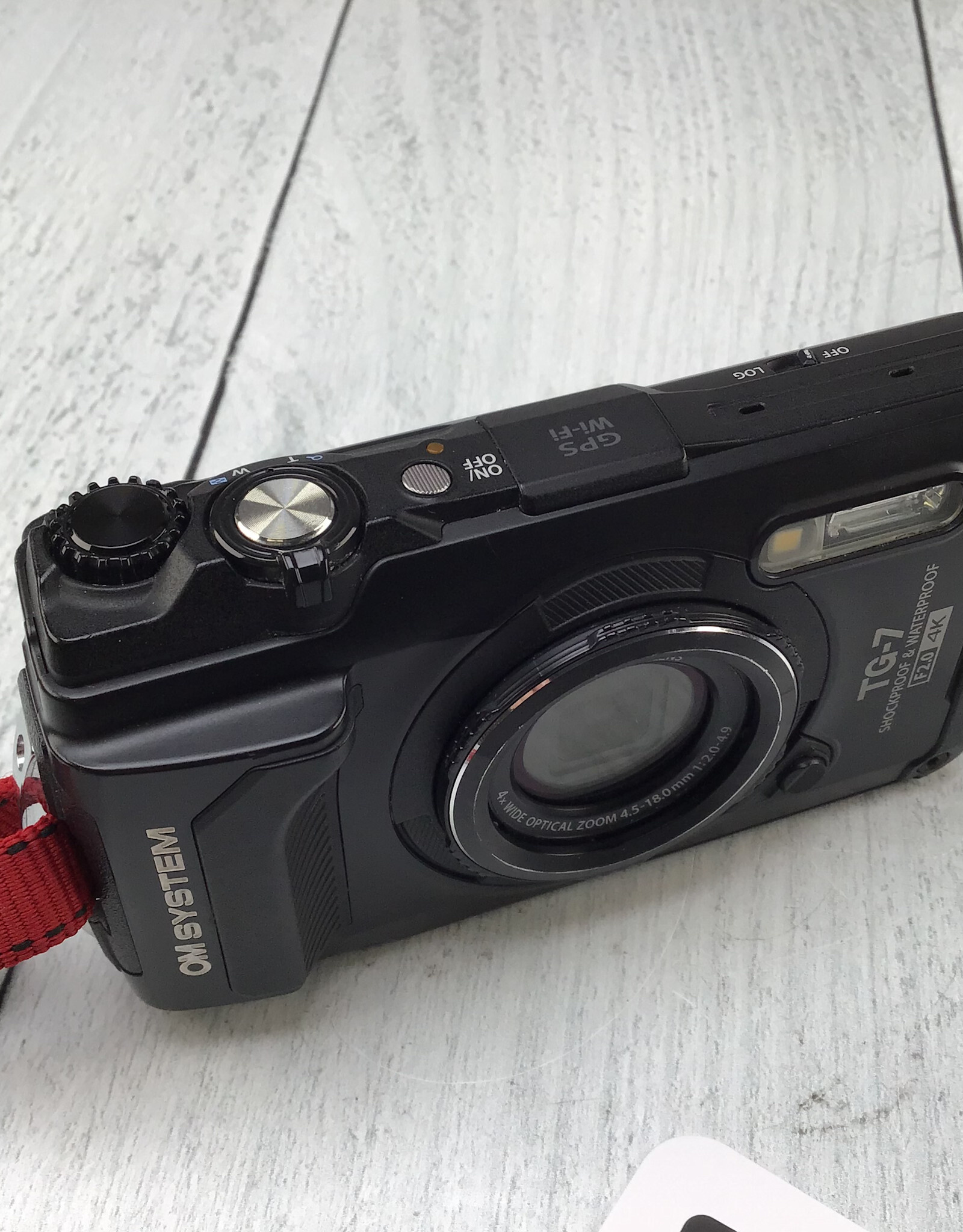 OLYMPUS OM System TG7 Camera Black Used Fair