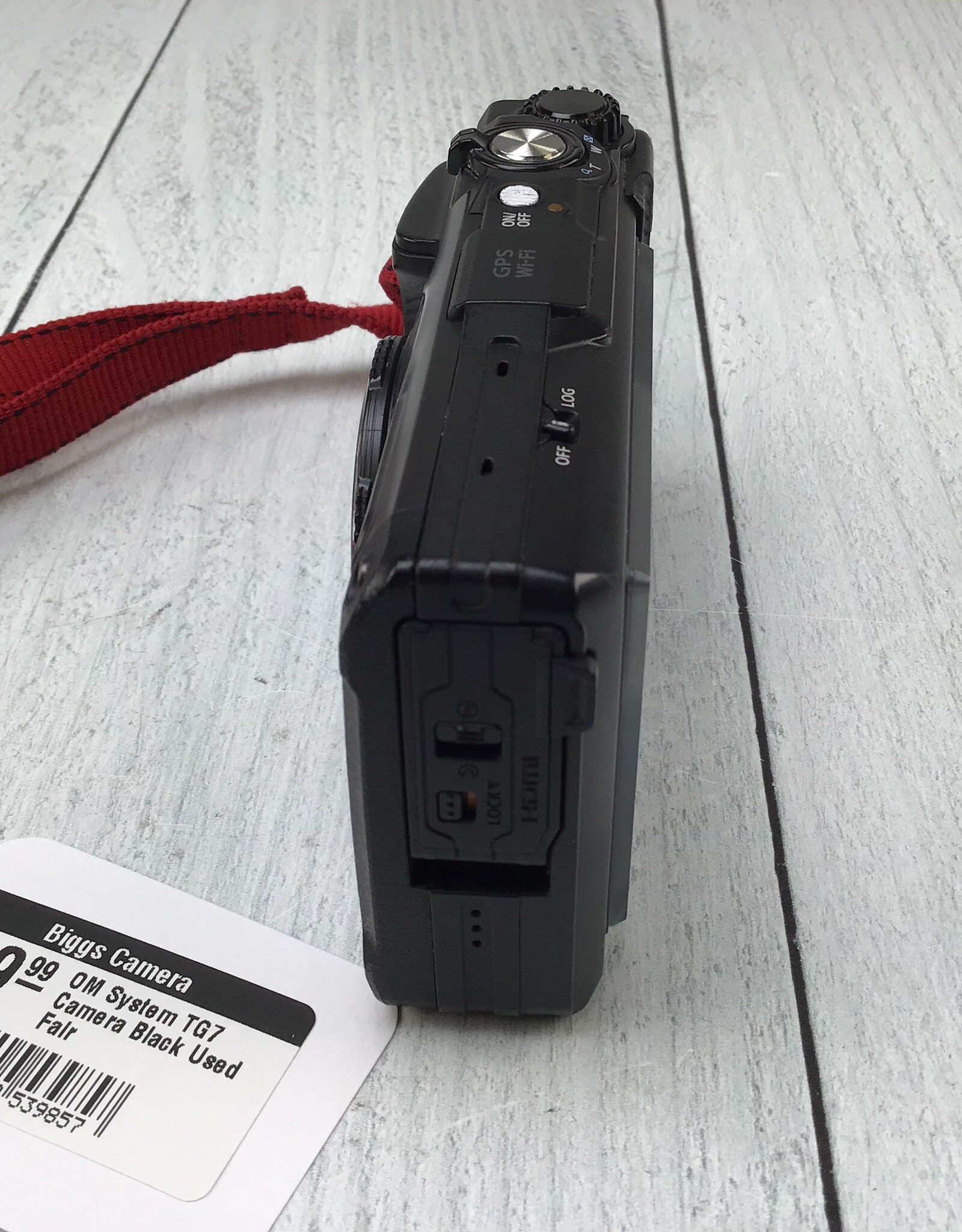 OLYMPUS OM System TG7 Camera Black Used Fair