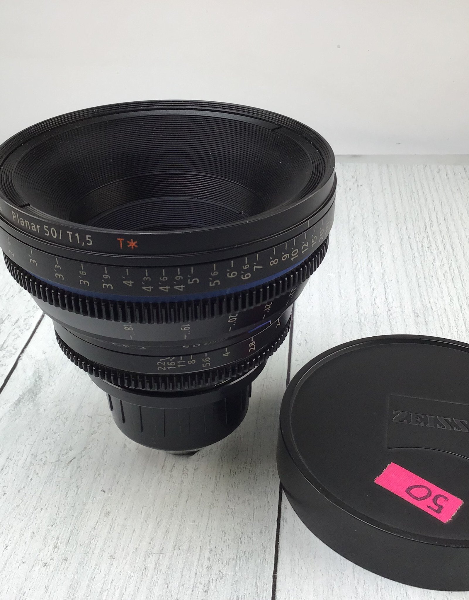 ZEISS Zeiss Planar 50mm T1.5 CP.2 PL Mount Lens Used Fair