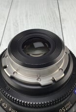 ZEISS Zeiss Planar 50mm T1.5 CP.2 PL Mount Lens Used Fair