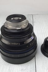 ZEISS Zeiss Planar 50mm T1.5 CP.2 PL Mount Lens Used Fair