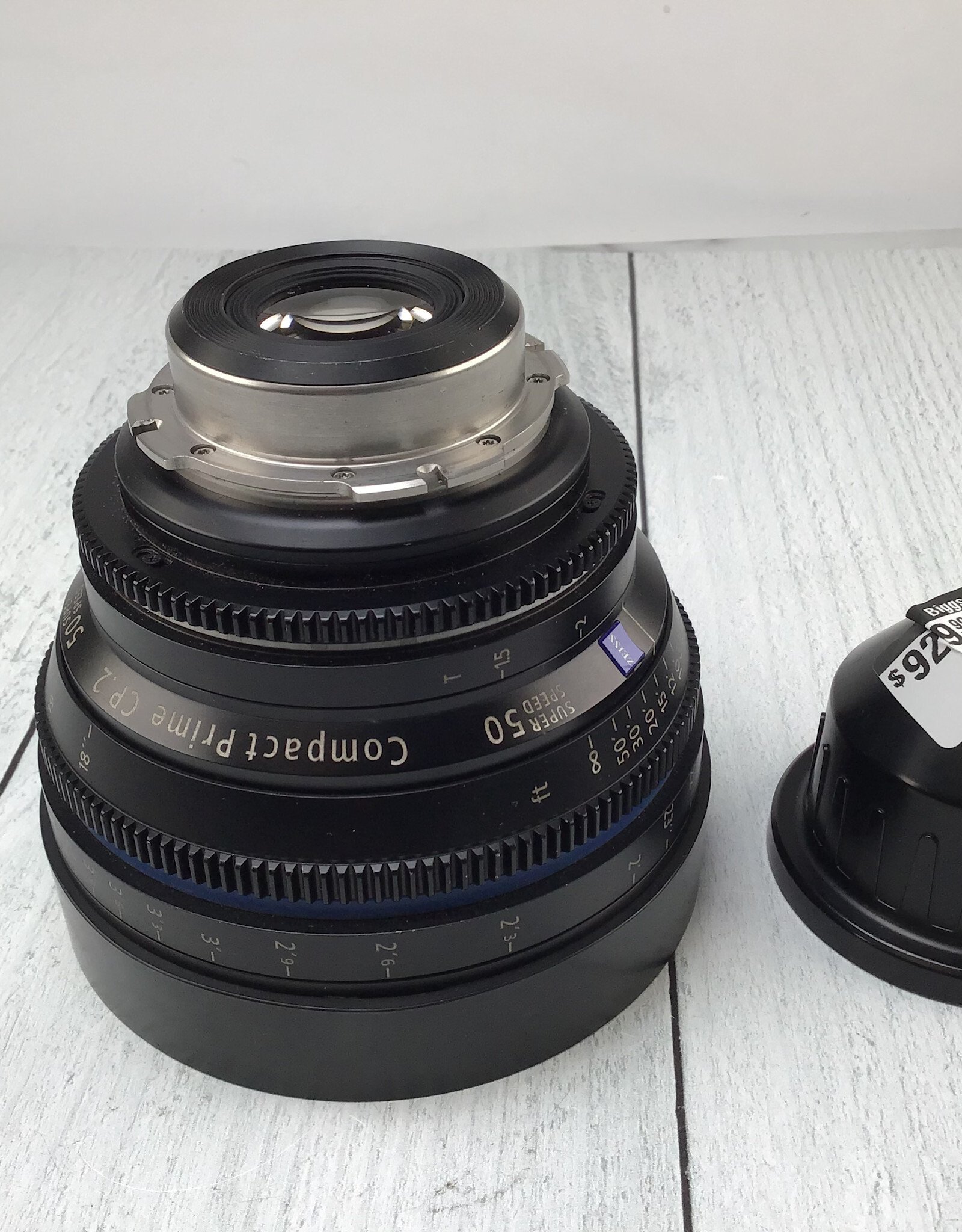 ZEISS Zeiss Planar 50mm T1.5 CP.2 PL Mount Lens Used Fair