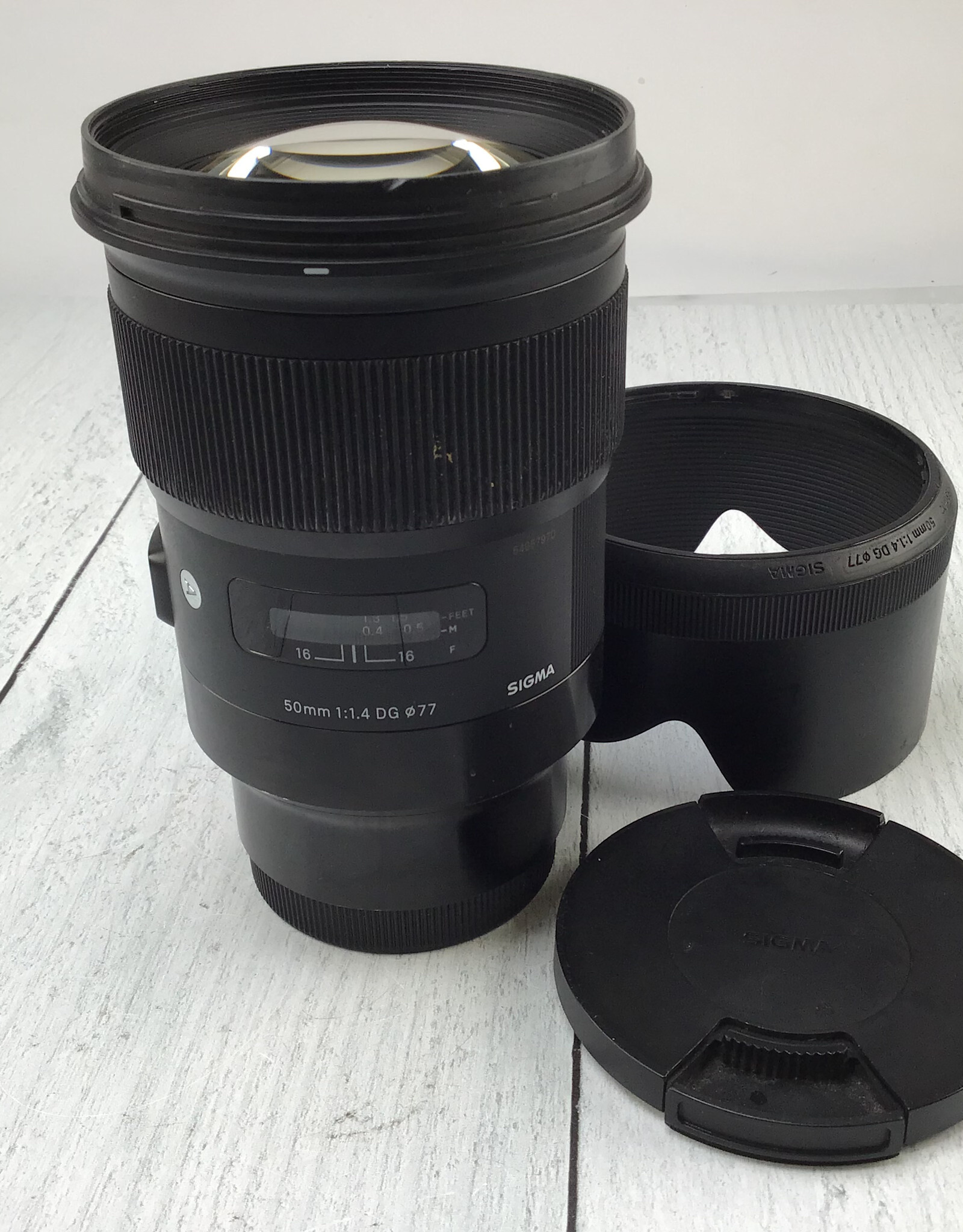 SIGMA Sigma Art 50mm f1.4 DG Lens for Sony E Used Fair
