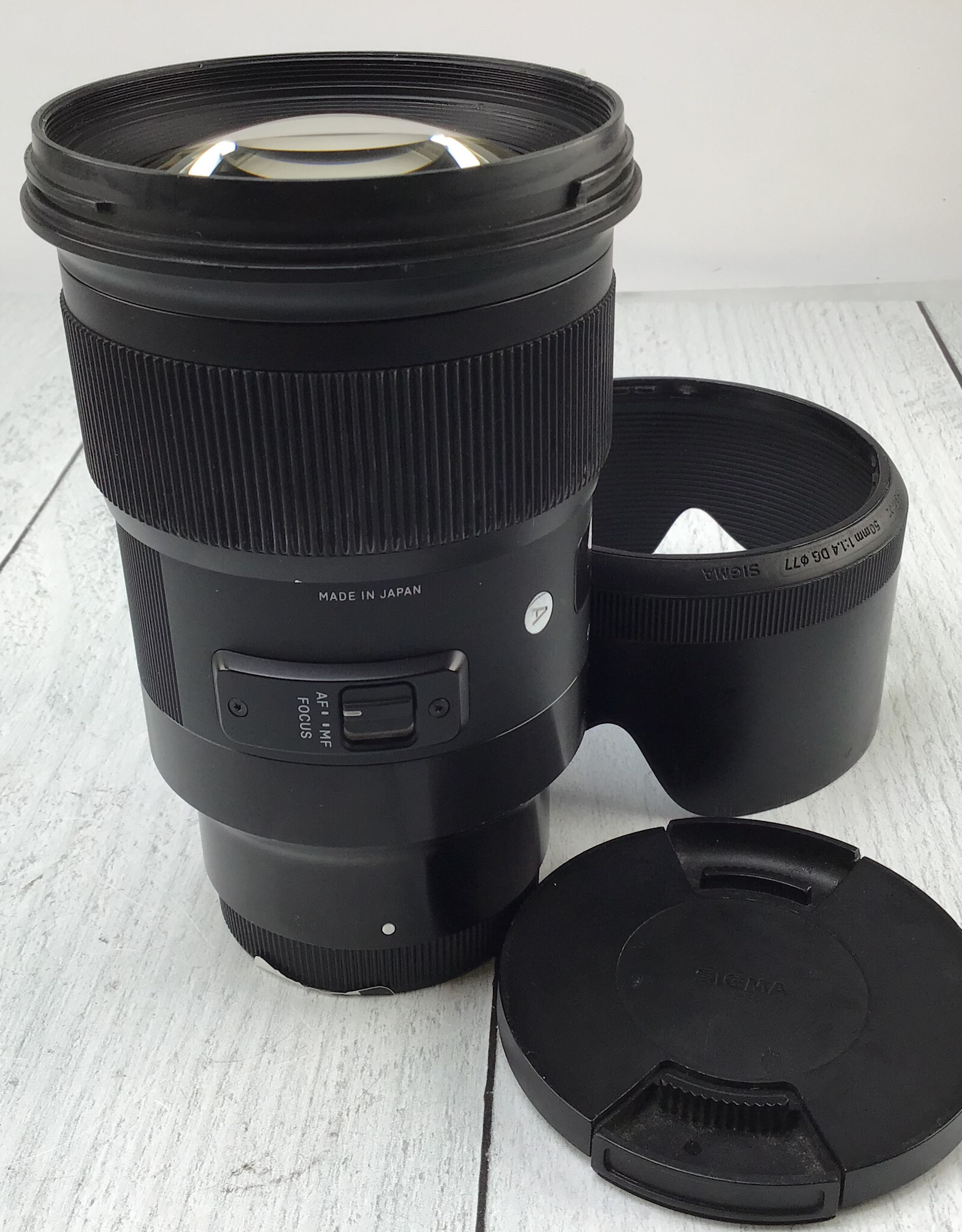 SIGMA Sigma Art 50mm f1.4 DG Lens for Sony E Used Fair