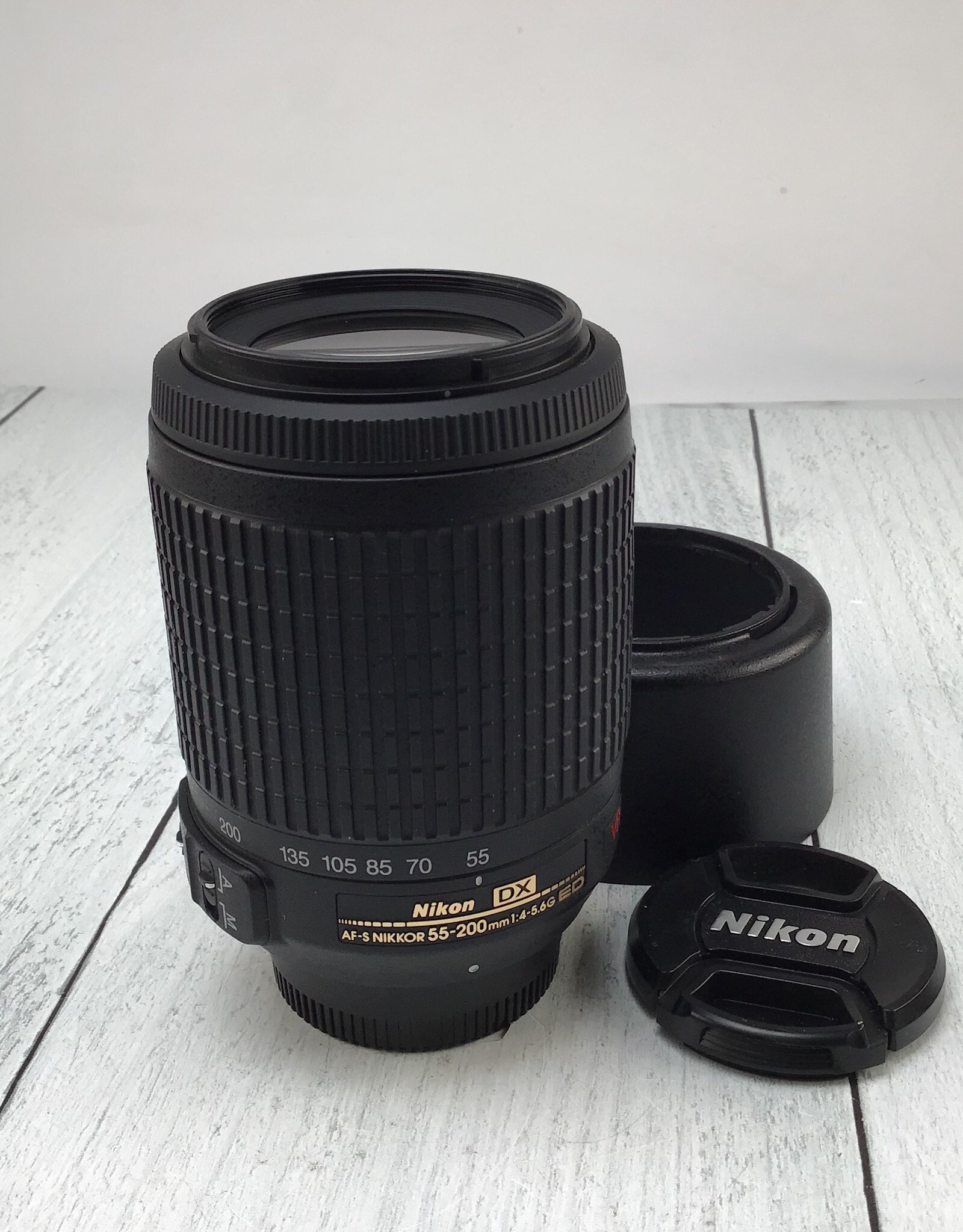 NIKON Nikon AF-S Nikkor 55-200mm f4-5.6 G VR Lens Used Good