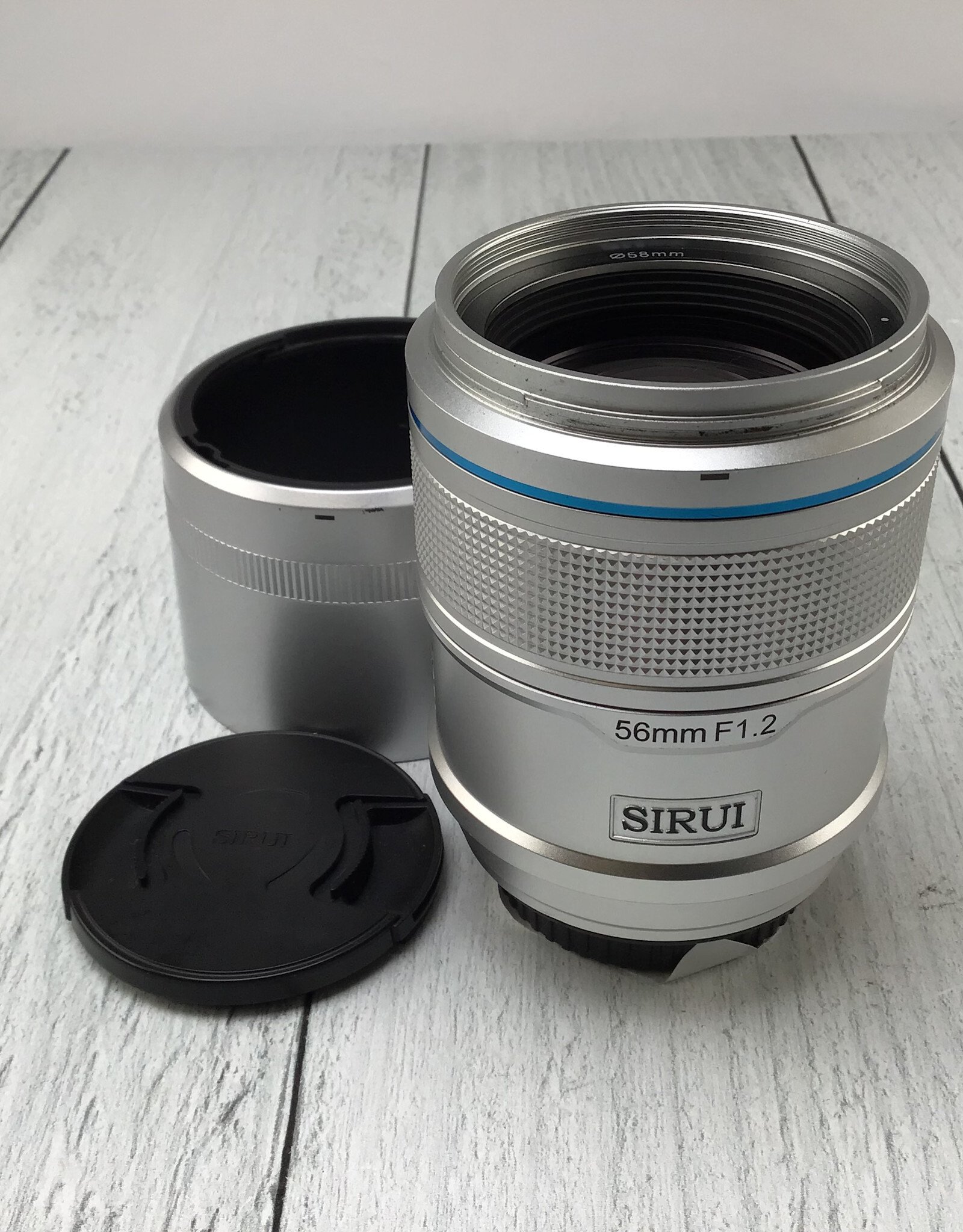 Sirui 56mm f1.2 Lens Silver for Sony Used Good