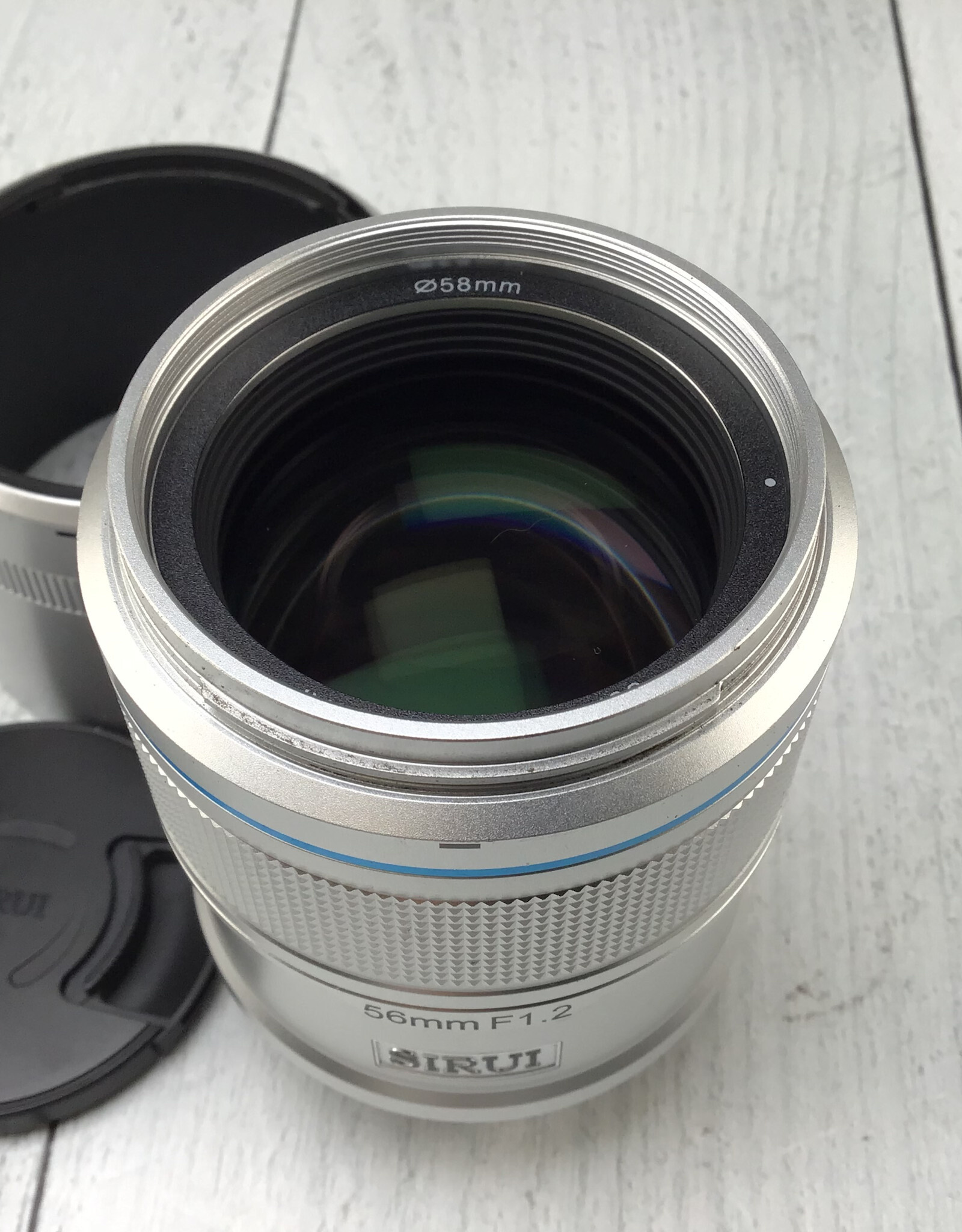 Sirui 56mm f1.2 Lens Silver for Sony Used Good