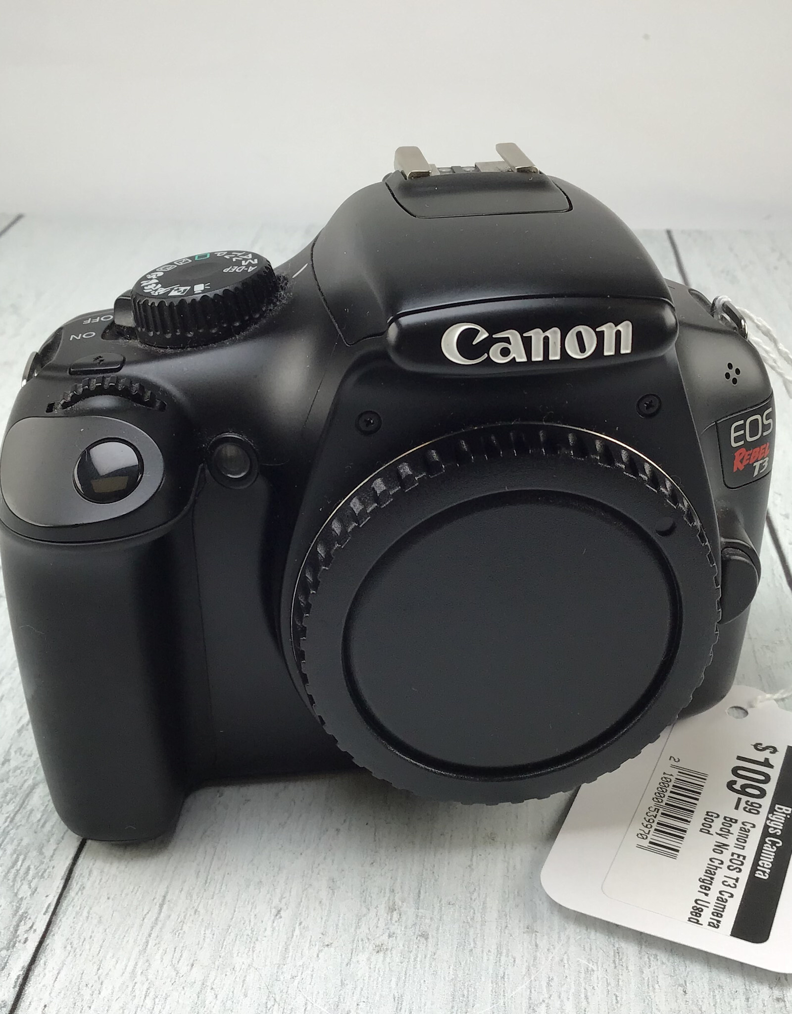 CANON Canon EOS T3 Camera Body No Charger Used Good