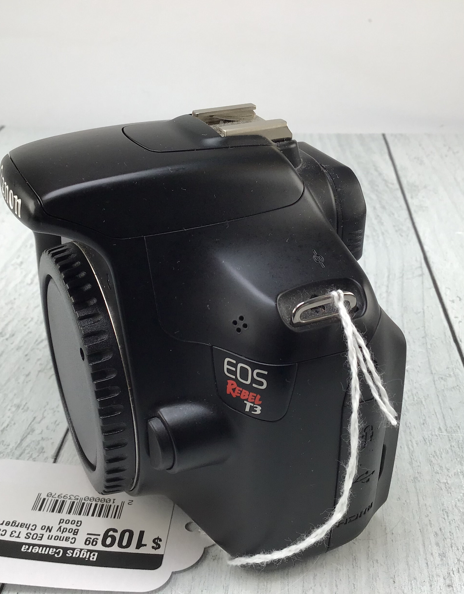 CANON Canon EOS T3 Camera Body No Charger Used Good