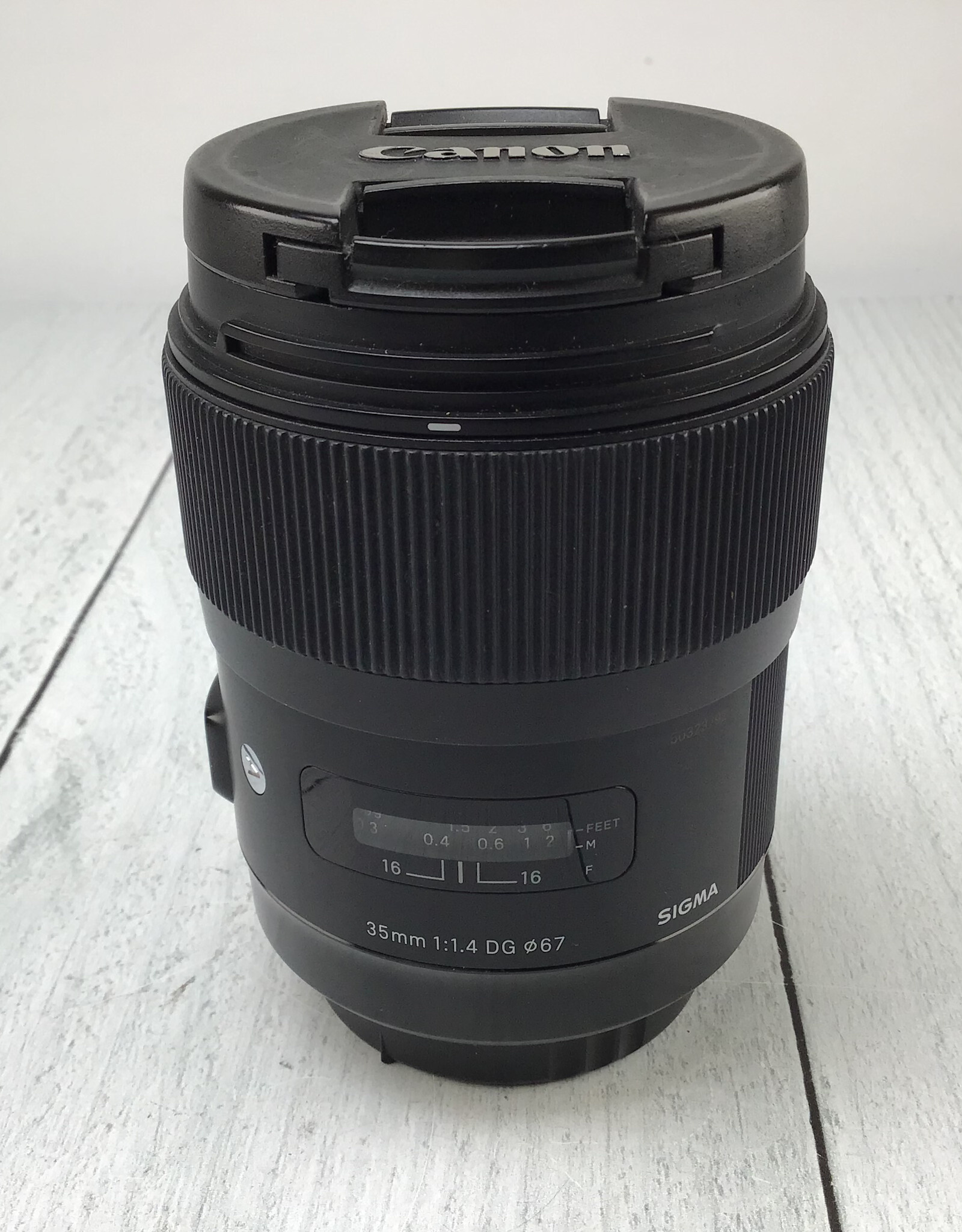 SIGMA Sigma Art 35mm f1.4 DG Lens for Canon EF Used Fair