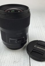 SIGMA Sigma Art 35mm f1.4 DG Lens for Canon EF Used Fair