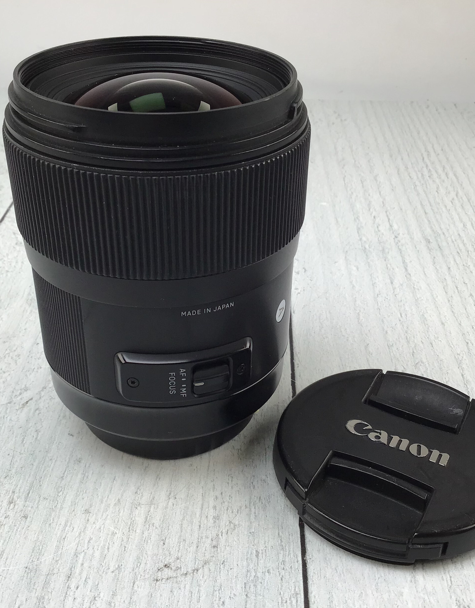 SIGMA Sigma Art 35mm f1.4 DG Lens for Canon EF Used Fair