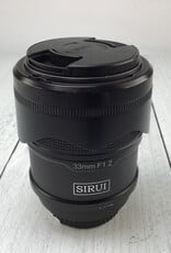 SONY Sirui 33mm f1.2 Lens for Sony E Used Good