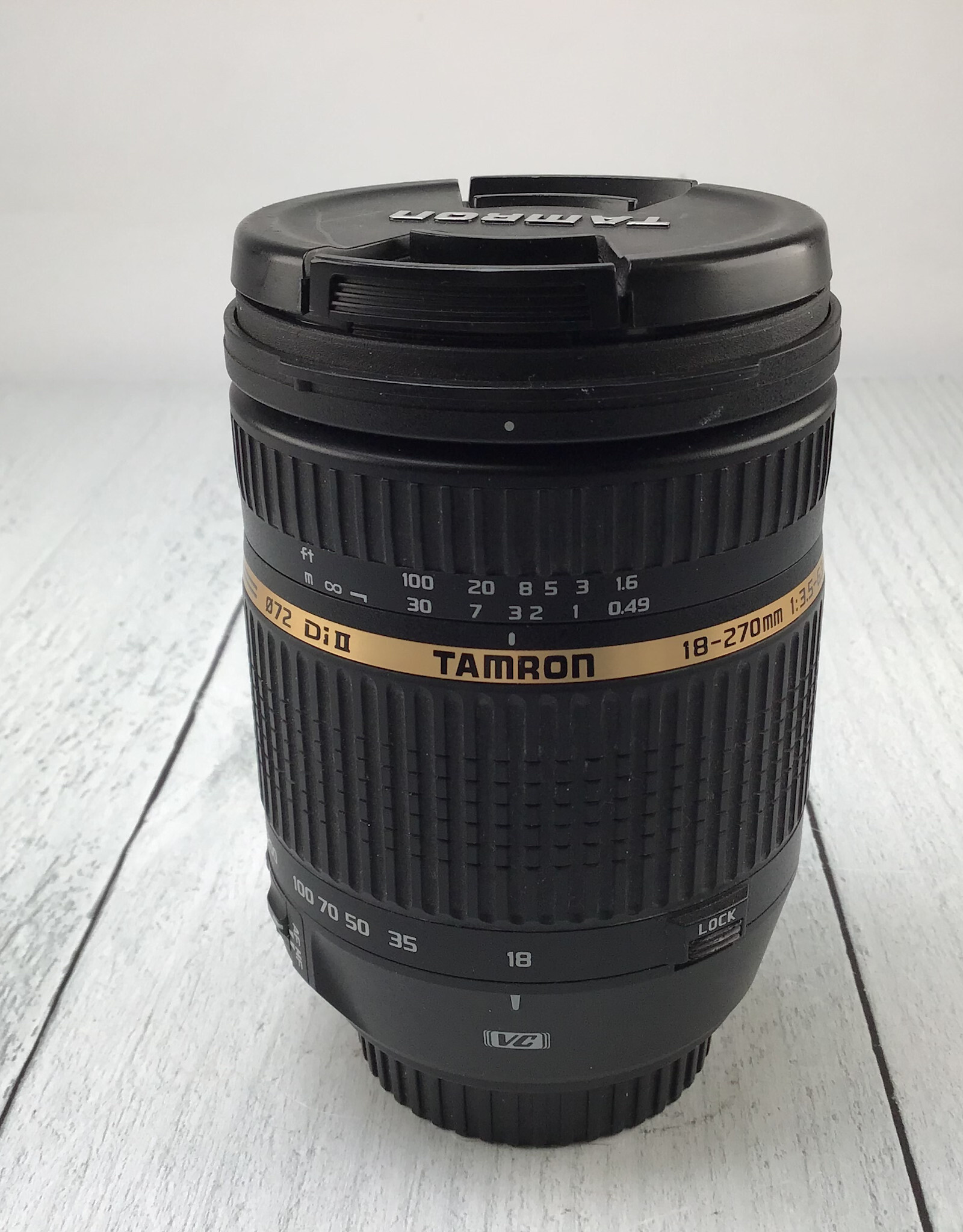 TAMRON Tamron 18-270mm f3.5-6.3 Di II VC Lens for Canon EF Used Fair