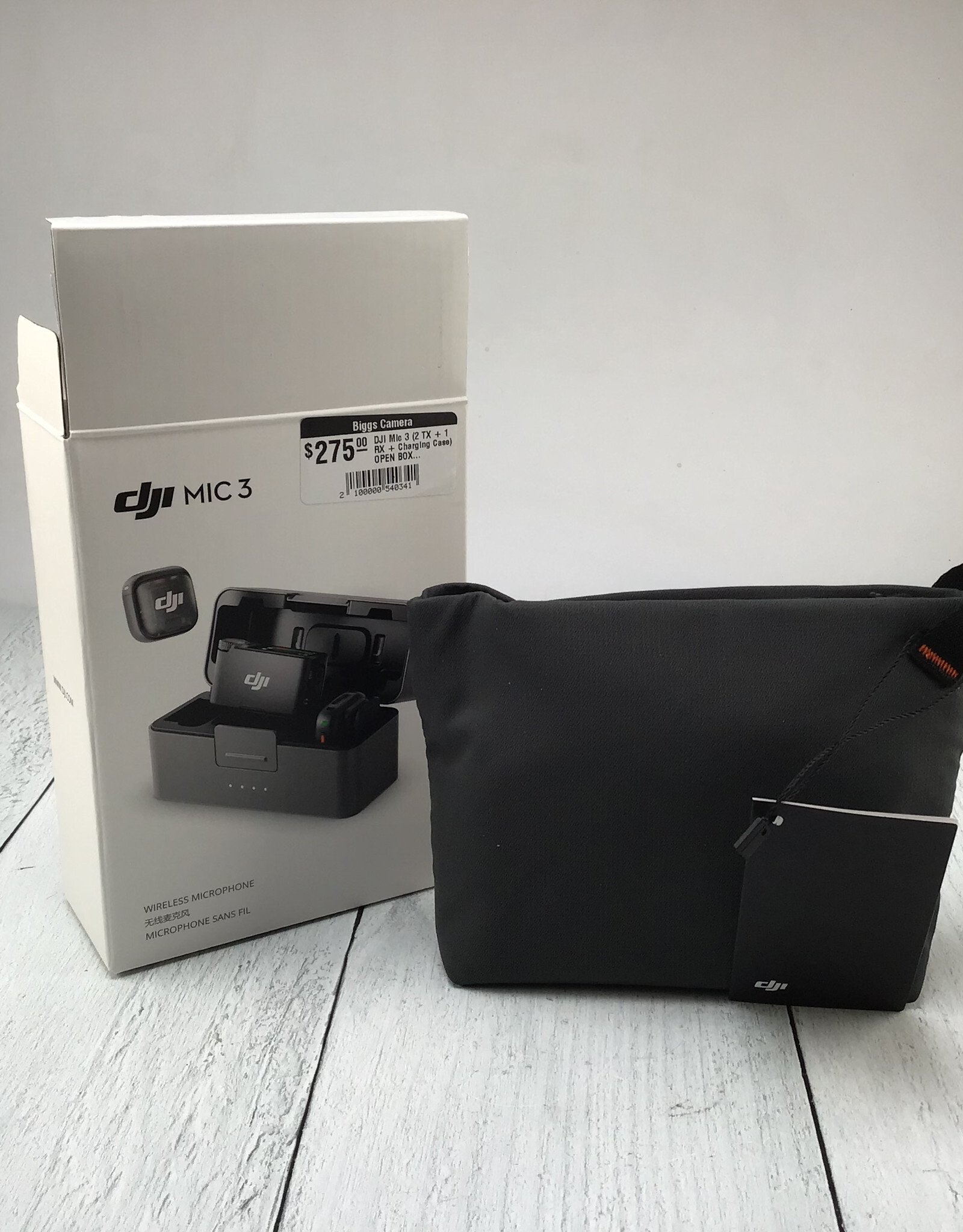 DJI DJI Mic 3 (2 TX + 1 RX + Charging Case) OPEN BOX "LN"