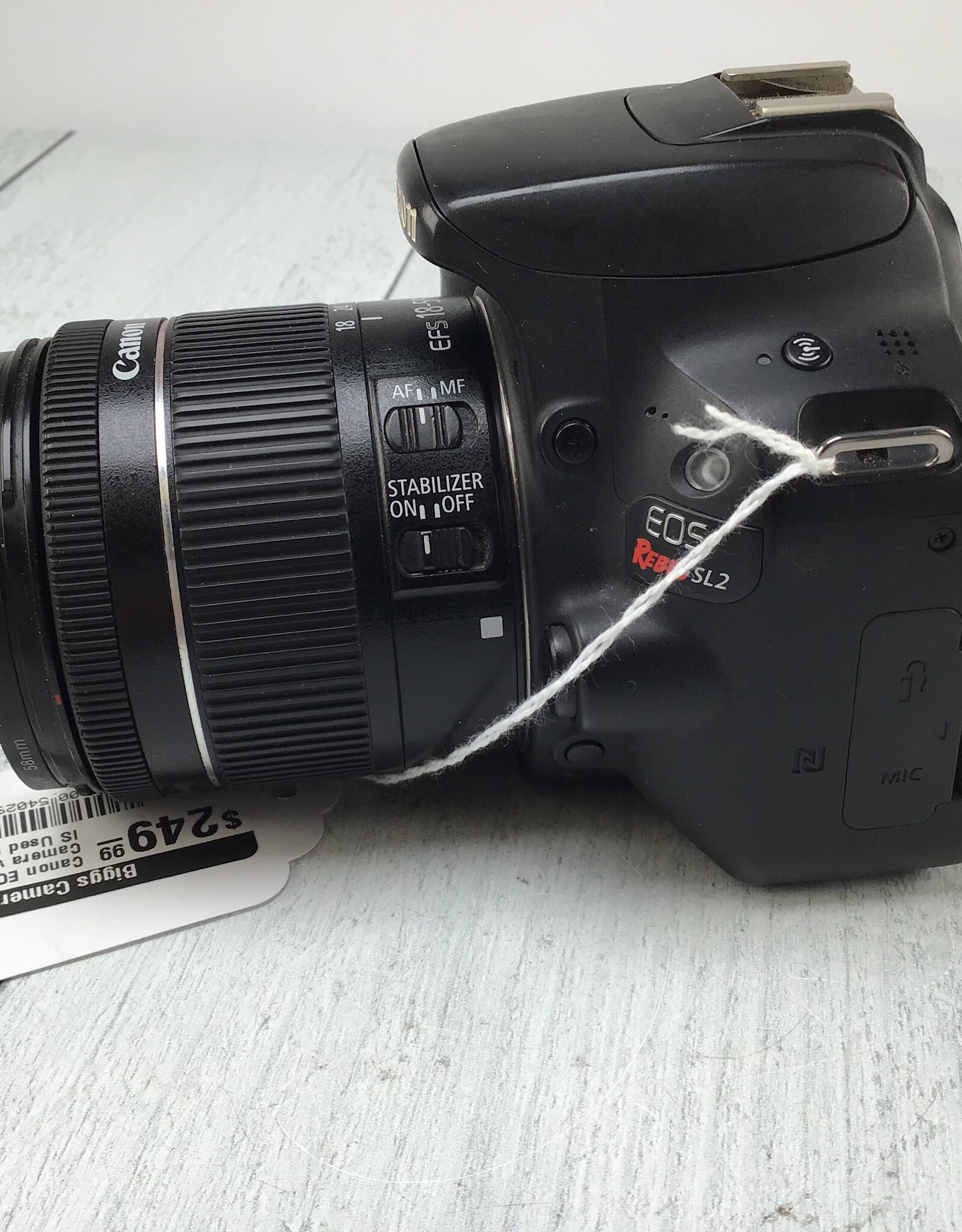 CANON Canon EOS Rebel SL2 Camera w/ 18-55mm IS Used Good