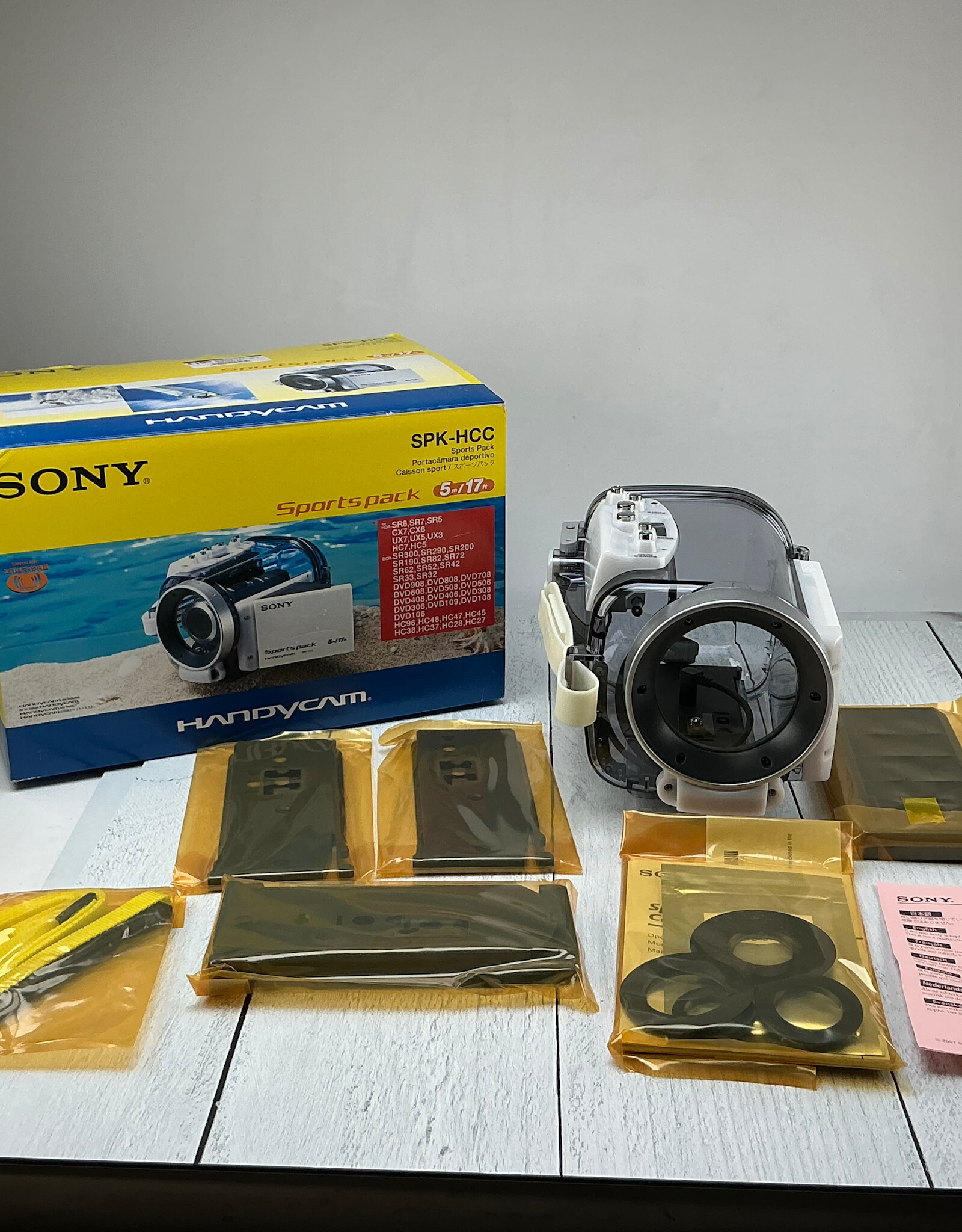 SONY Sony SPK-HCC Underwater Housing in Box Used EX