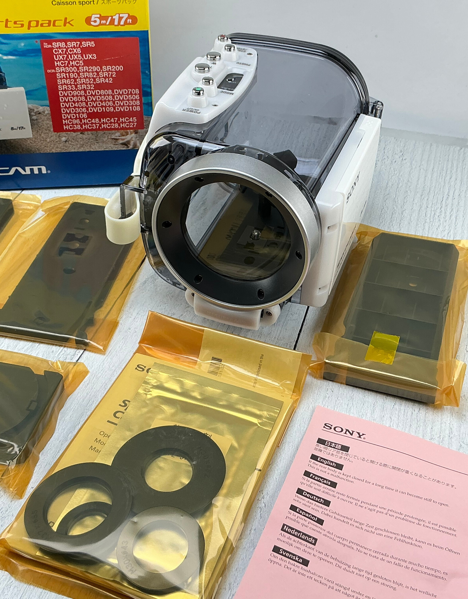 SONY Sony SPK-HCC Underwater Housing in Box Used EX