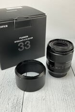 FUJI Fuji XF 33mm f1.4 R LM WR Lens in Box Used EX