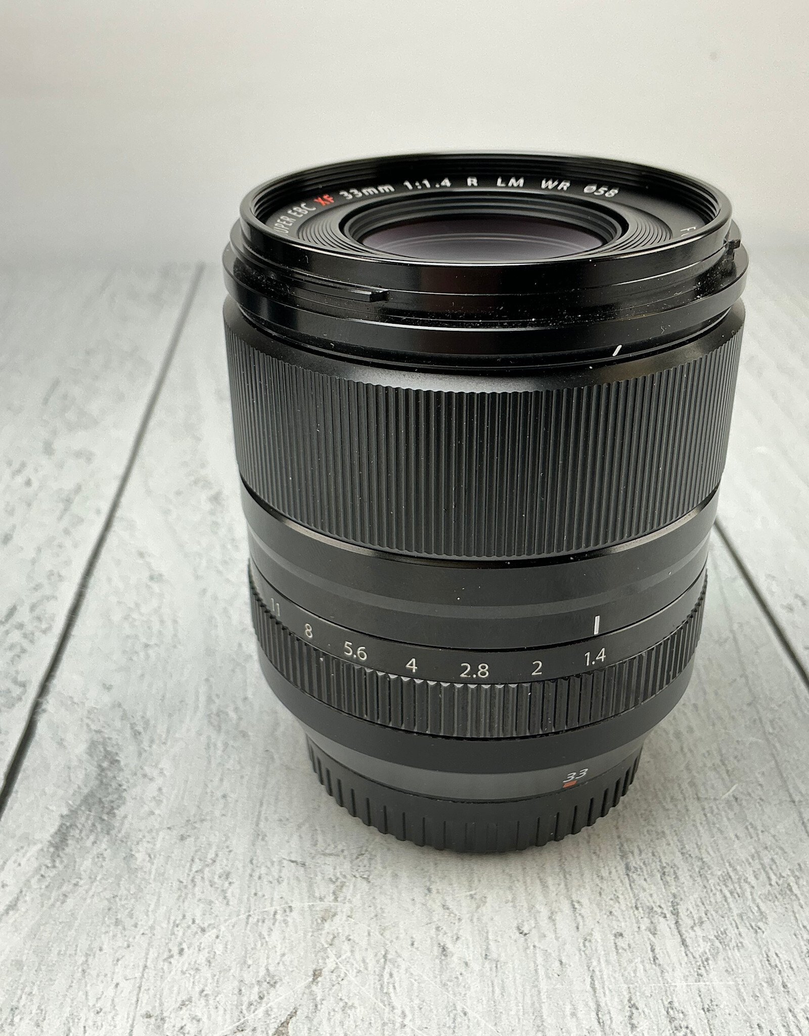 FUJI Fuji XF 33mm f1.4 R LM WR Lens in Box Used EX