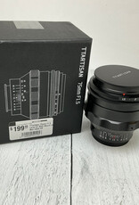 ttartisan TTartisan 75mm f1.5 Lens for M42 Mount in Box Used EX
